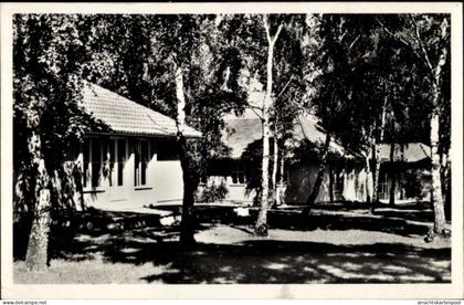 Photo CPA Wustermark in Brandenburg, Olympisches Dorf, Wohnhäuser im Birkenwald