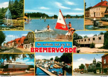 73731068 Bremervoerde Rathaus Hafen Buergerpark Neuestrasse Bremervoerde