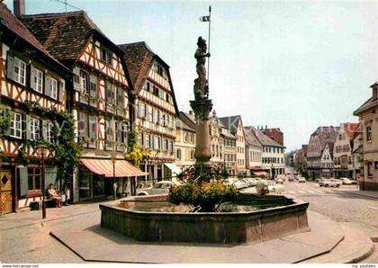 72892986 Bretten Baden Marktplatz Brunnen