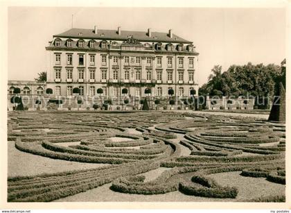 73332440 Bruehl Rheinland Schloss Bruehl mit Gartenpartie Bruehl Rheinland