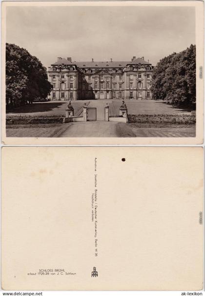 Foto Ansichtskarte Brühl Schloss Brühl 1935