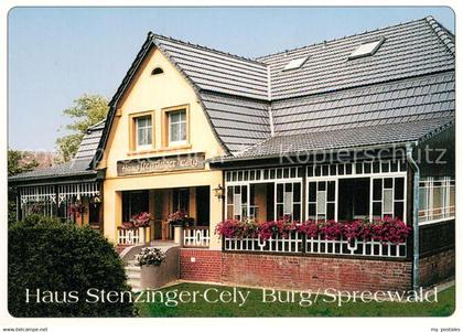 73718343 Burg Spreewald Haus Stenzinger-Cely Aussenansicht Burg Spreewald