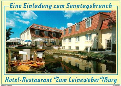 73859450 Burg Spreewald Hotel Restaurant Zum Leineweber Burg Spreewald