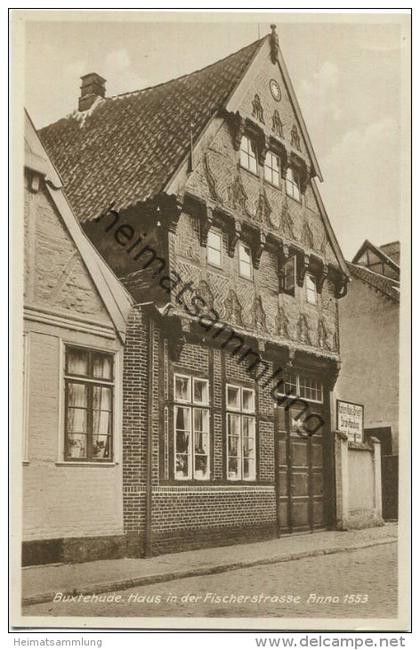 Buxtehude - Haus in der Fischerstrasse - Verlag C. Hausmann Buxtehude