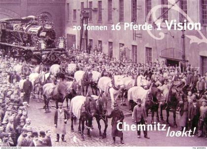 72964962 Chemnitz Repro historischer Loktransport 1809 Chemnitz