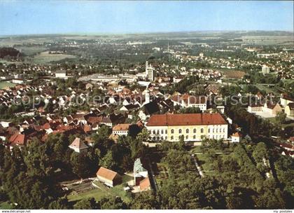 72062672 Dachau Fliegeraufnahme mit Schloss Dachau