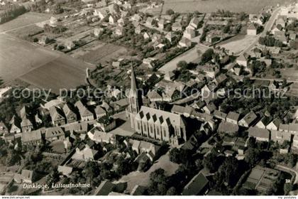 43136104 Dinklage Fliegeraufnahme Kirche Dinklage