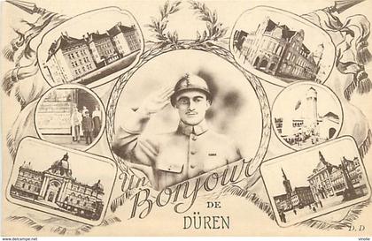 A-17.7126 :  DÜREN UN BONJOUR DE