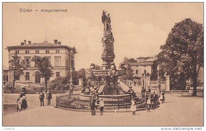 Allemagne - Düren - Kriegerdenkmal