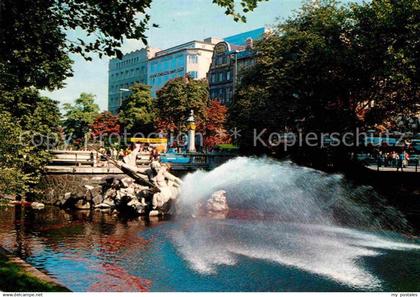 72770092 Duesseldorf Koe Brunnen Duesseldorf