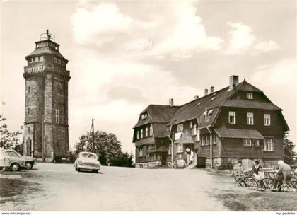 73892533 Auersberg 1020m Wildenthal Erzgebirge HO Berghotel Auersberg