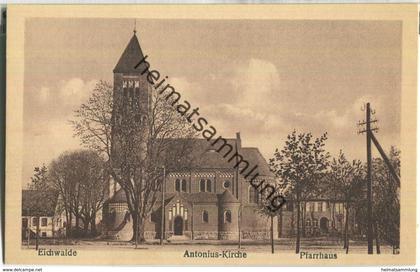 Eichwalde - Antonius-Kirche - Pfarrhaus - Verlag F. Gärtner Schmöckwitz 20er Jahre