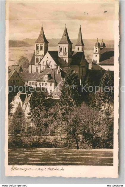 42871687 Ellwangen Jagst Stiftskirche  Ellwangen (Jagst)