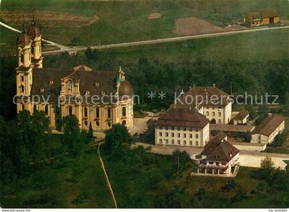 73116105 Ellwangen Jagst Fliegeraufnahme Wallfahrtskirche Schoenenberg Ellwangen