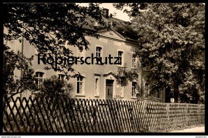 ÄLTERE POSTKARTE ERLBACH-KIRCHBERG SCHULE KREIS STOLLBERG LUGAU school école Ansichtskarte postcard cpa AK