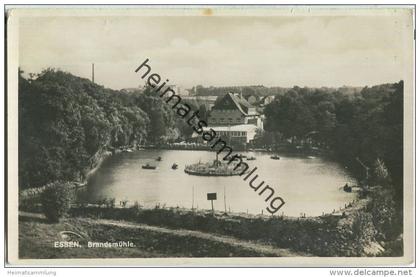 Essen - Brandsmühle - Foto-Ansichtskarte - Verlag W. Sohnius Essen