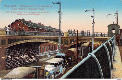 Herbesthal - Brücke über Bahnstrecke 1916