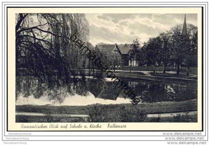 Falkensee - Kirche - Schule 30er Jahre