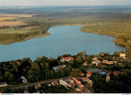 Wustrau Fehrbellin Fliegeraufnahme mit Ruppiner See