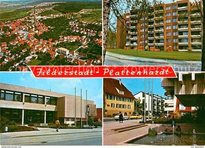 Plattenhardt Luftaufnahme Rathaus