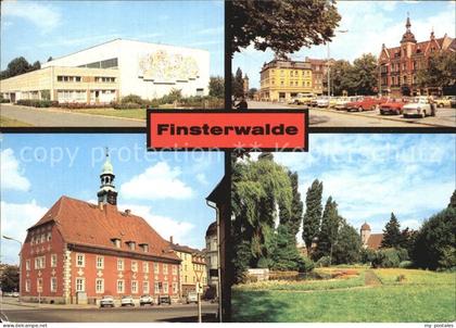 72414948 Finsterwalde Sporthalle Markt Kreiskulturhaus Schlosspark Finsterwalde