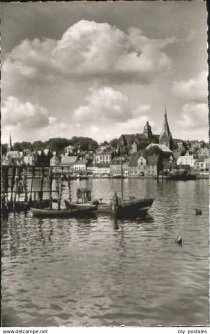 70119700 Flensburg Flensburg Hafen ungelaufen ca. 1955 Flensburg