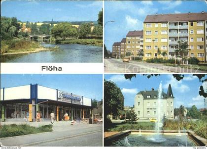 72135964 Floeha An der Floeha Leninstrasse Konsum Bekleidungshaus Rathaus Spring