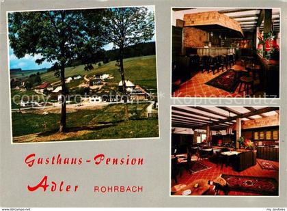 73080984 Rohrbach Furtwangen Gasthaus Pension Adler Rohrbach