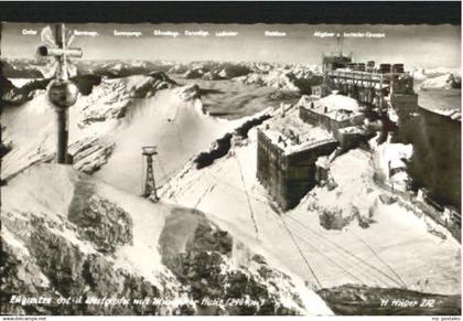 70111891 Zugspitze Zugspitze Gipfel ungelaufen ca. 1955