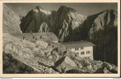 70842292 Zugspitze Zugspitze Knorrhuette Hochwanner *