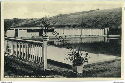 Gerbstedt-Augsdorf - Badeanstalt - Verlag Otto Steffens Siersleben