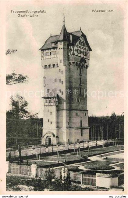 42669568 Grafenwoehr Truppenuebungsplatz Wasserturm Grafenwoehr