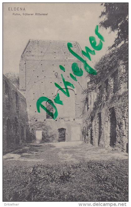 GREIFSWALD, Ruine Eldena, früherer Rittersaal, um 1905