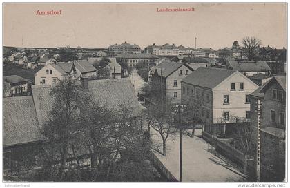 AK Arnsdorf Landesheilanstalt Gasthof ? bei Radeberg Dresden Langebrück Rossendorf Stolpen Pirna Wilschdorf Fischbach