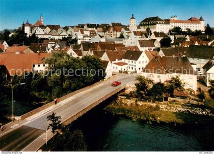 73736826 Guenzburg Blick zur Stadt Donaubruecke Schloss Guenzburg