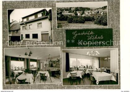 73697267 Hadamar Westerwald Gaststaette Wehrle Gastraum Panorama Hadamar Westerw