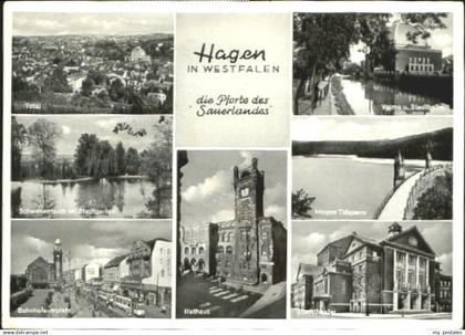 70081807 Hagen Westfalen Hagen i. Westf.  x 1955 Hagen