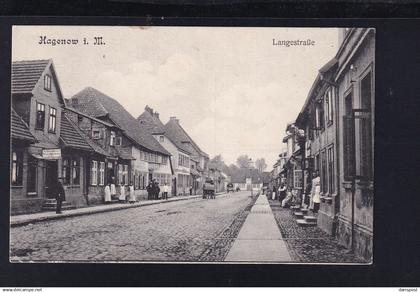 Dt. Reich AK Hagenow Langestrasse 1907