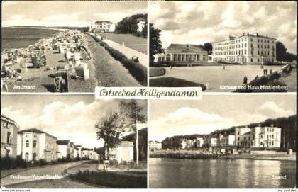 70090774 Heiligendamm Ostseebad Heiligendamm Strand Kurhaus x 1958 Heiligendamm