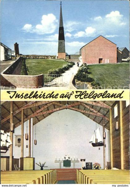 72059119 Helgoland Inselkirche auf Helgoland