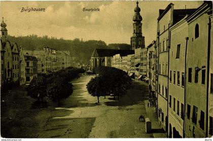 CPA AK Burghausen Hauptplatz GERMANY (1400798)