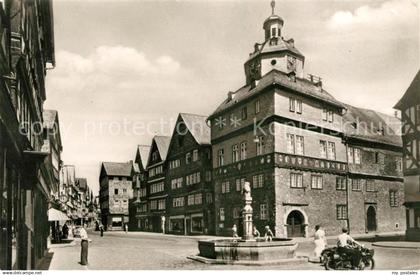 73021548 Herborn Hessen Marktplatz Brunnen Herborn Hessen