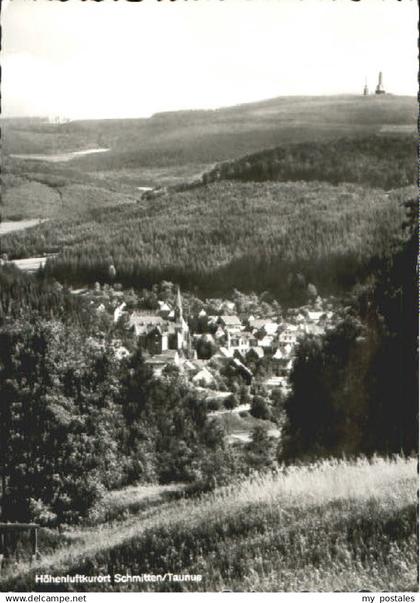 70104644 Schmitten Taunus Schmitten Taunus Hotel ungelaufen ca. 1965