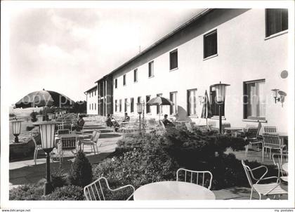 72098899 Gruenberg Hessen Sportschule Gruenberg Terrasse