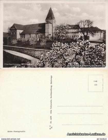 Ansichtskarte Oberkaufungen-Kaufungen Stiftskirche 1955