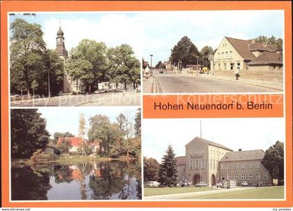 72547318 Hohen Neuendorf Kirche S Bahnhof An den Rotpfuhlen Rathaus