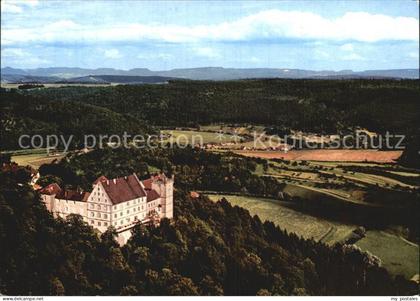 72591571 Horb Neckar Schloss Weitenburg Fliegeraufnahme Horb