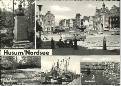 70114834 Husum Nordfriesland Husum  ungelaufen ca. 1965