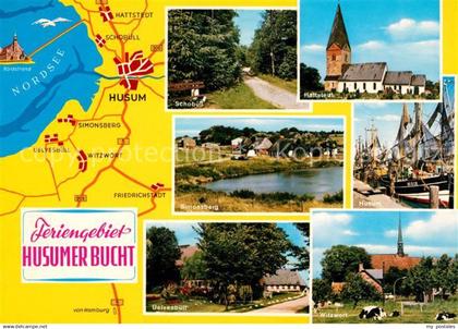 73109371 Husum Nordfriesland Feriengebiet Husumer Bucht  Husum Nordfriesland