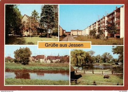 73962844 Jessen Elster Kinderkurheim Strasse der Freundschaft Teilansicht Tierpa